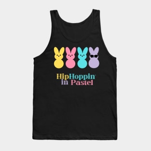 Hip Hoppin Pastel Easter Bunny Peeps Tank Top